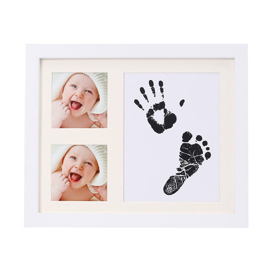 Supply Baby Hand And Foot Print Photo Frame And Ink Set, Baby Newborn Hand And Foot Print Gift