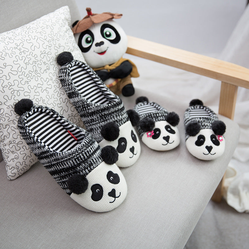 Children's animal cotton slippers