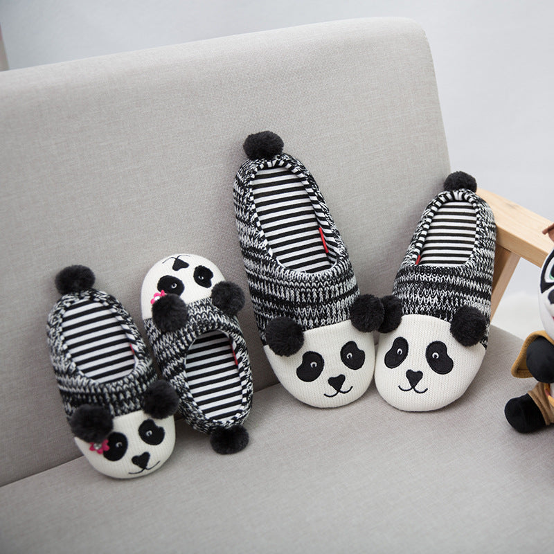 Children's animal cotton slippers