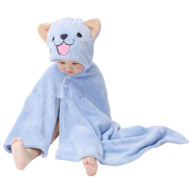 Children's Bath Towel Bathrobe Sand Blanket Scarf Cape Blanket