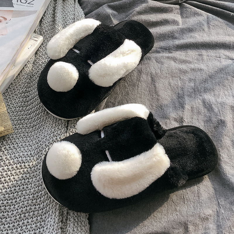 Couple cotton slippers