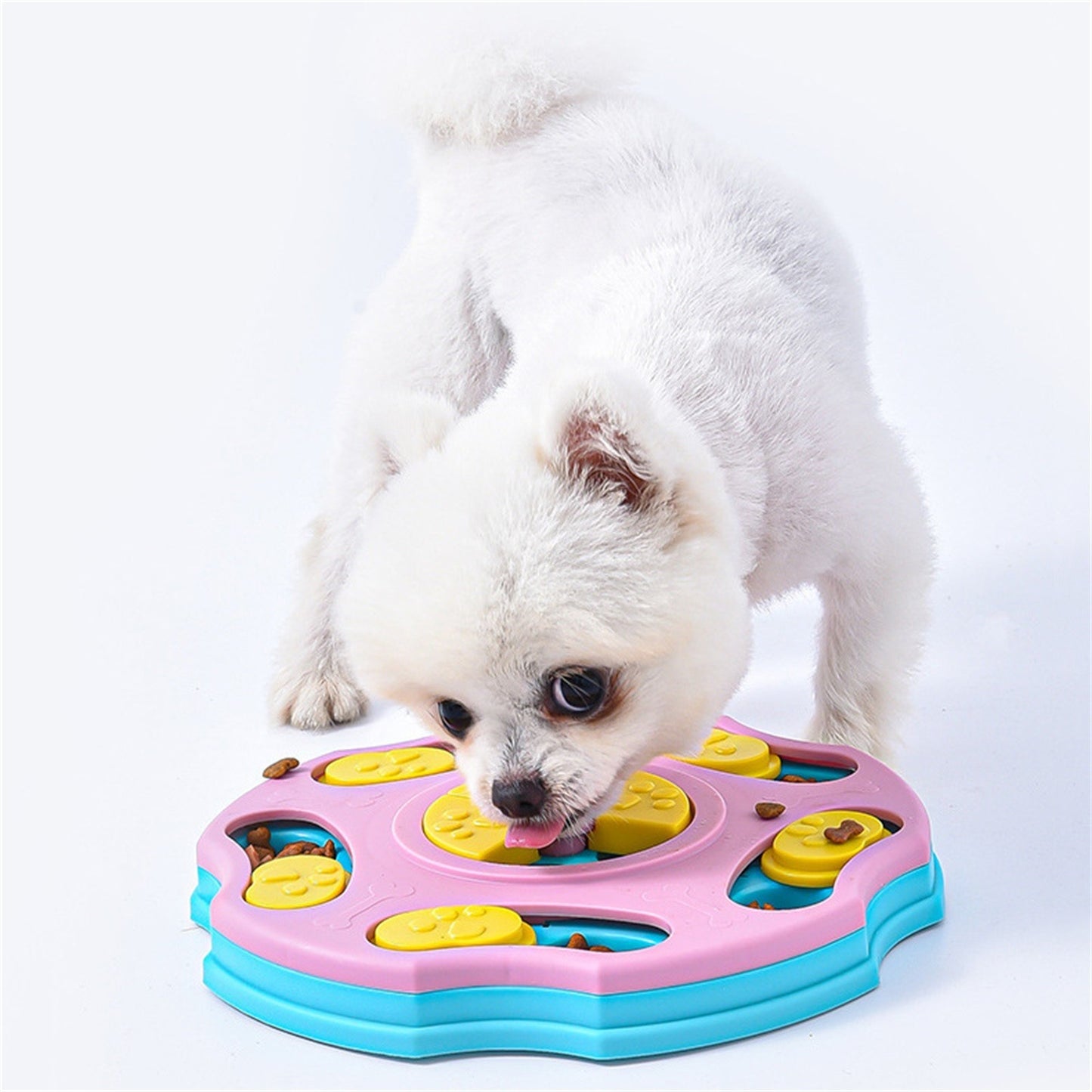 Toy Pet Dog Bowl Food Searching Multifunctional Food Box Interactive Games For  Aggressive Chewer Gift