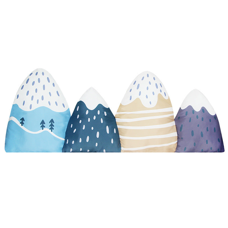 Nordic Style Crib Surround House Mountain  Baby Decoration