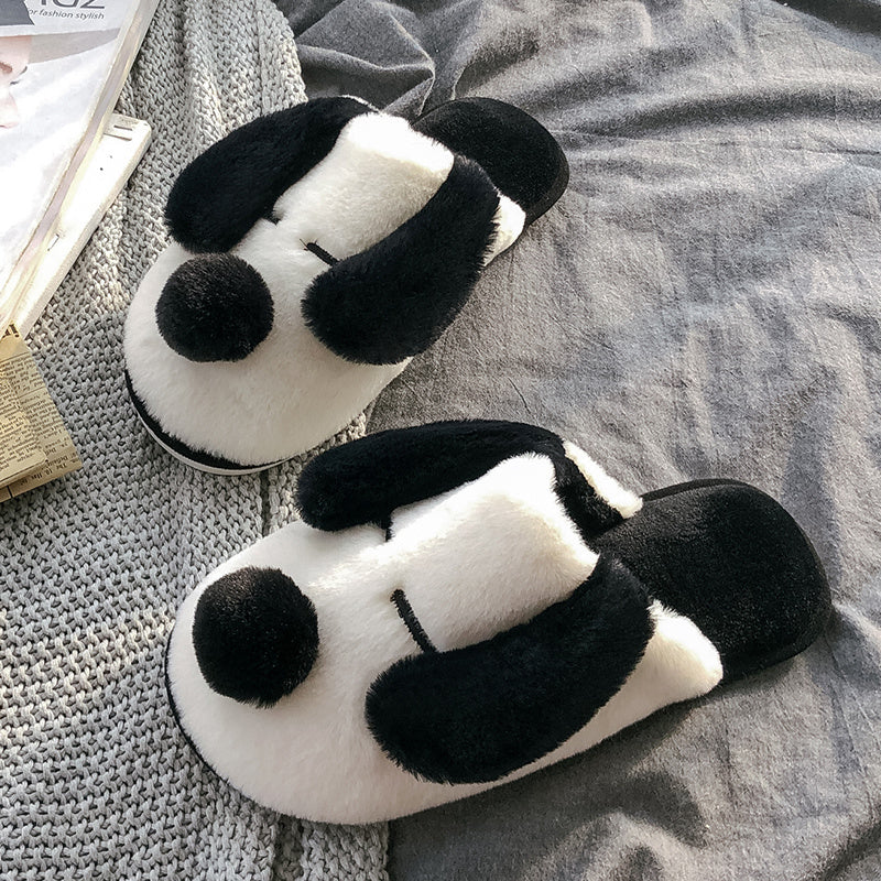 Couple cotton slippers