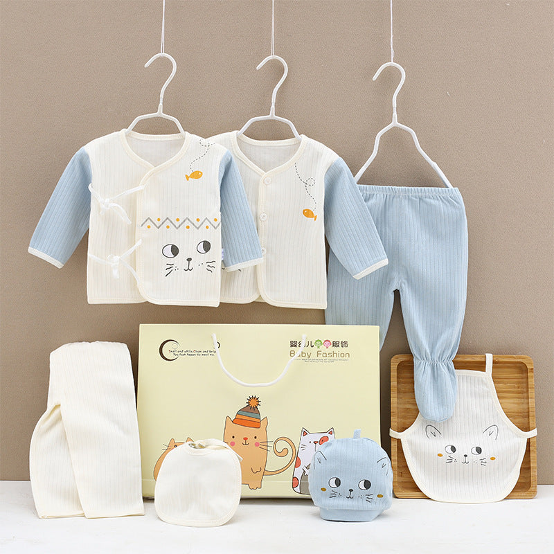 Cotton Baby Clothes Gift Box Set