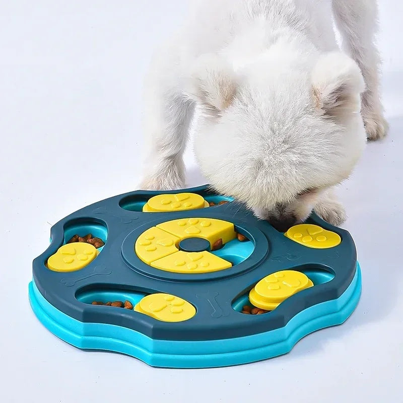 Toy Pet Dog Bowl Food Searching Multifunctional Food Box Interactive Games For  Aggressive Chewer Gift