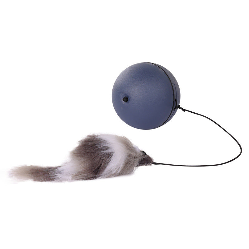 Interactive Cat Ball Toy Automatic Moving Dog Cat Balls Motion Activate Electric Cat Toy Cat Enrichment Toys For Bored Indoor Cats Dogs Smart Self Rolling Cat Ball Toys