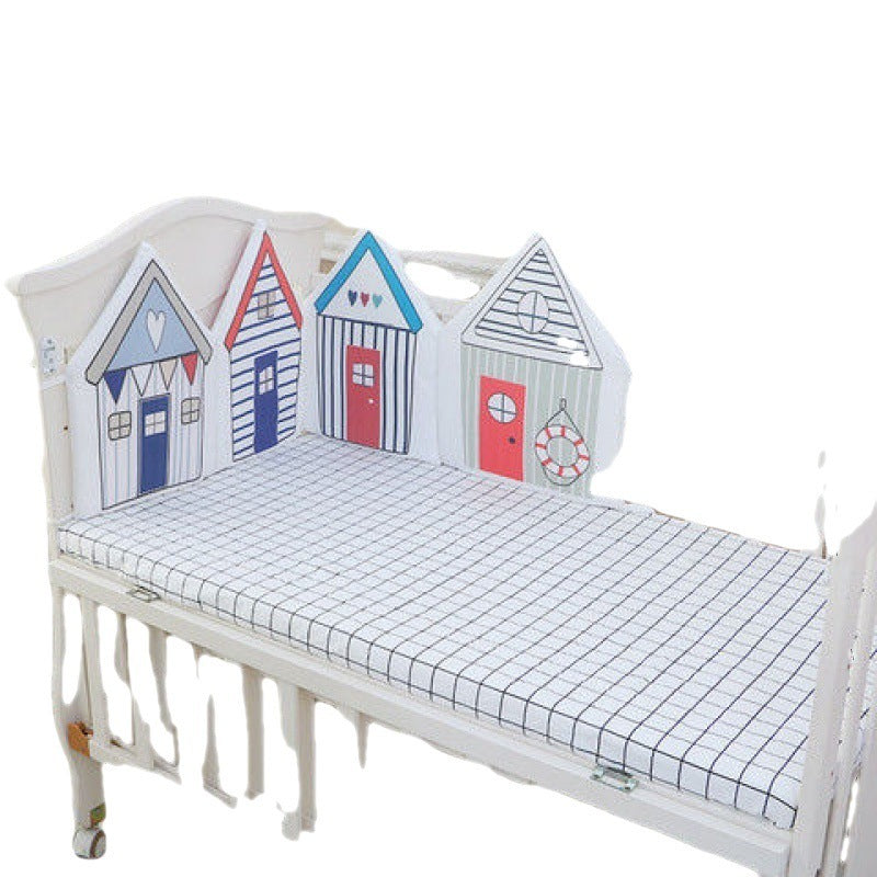 Crib Four-piece Set Bed Fence