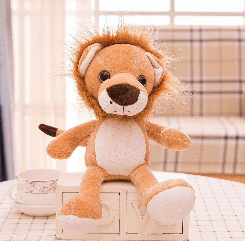 Forest Animal Jungle Plush Toy Lion