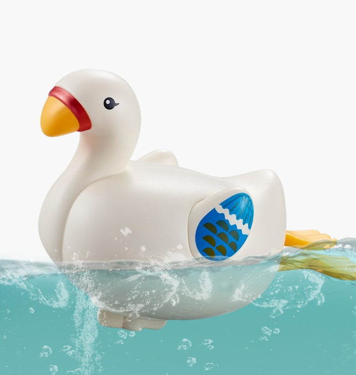 Baby Bath Toys Cute Cartoon Goose Dolphin Swimming Wind-up Clockwork Infant Children Water Toys Gifts Kids Showering Toys