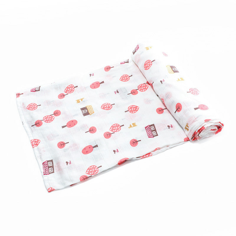 Newborn Blankets, Swaddling Towels, Bamboo Cotton Blankets